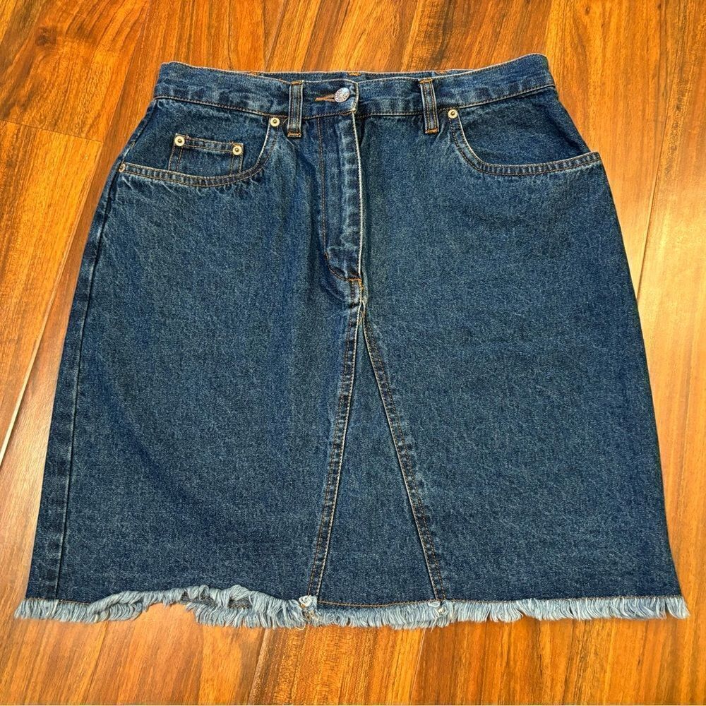 Bill Blass Jeans Vintage denim jean skirt